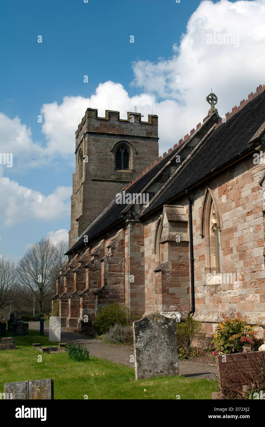St. Peter`s Church, Ipsley, Redditch, England, UK Stock Photo